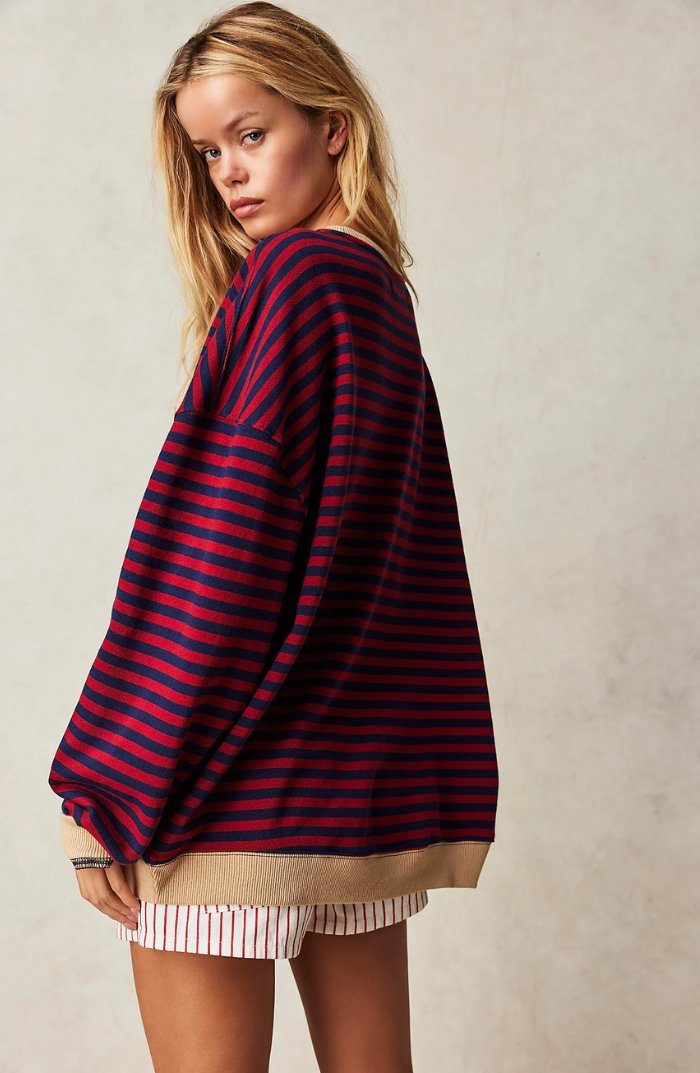 Alina™ | Striped Comfort Sweater