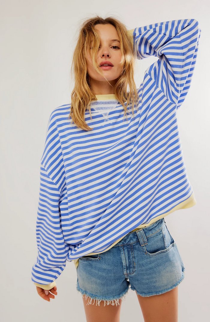 Alina™ | Striped Comfort Sweater