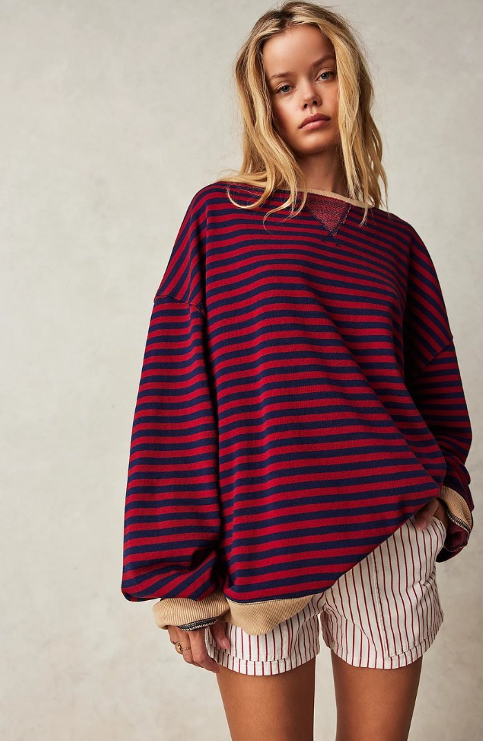 Alina™ | Striped Comfort Sweater