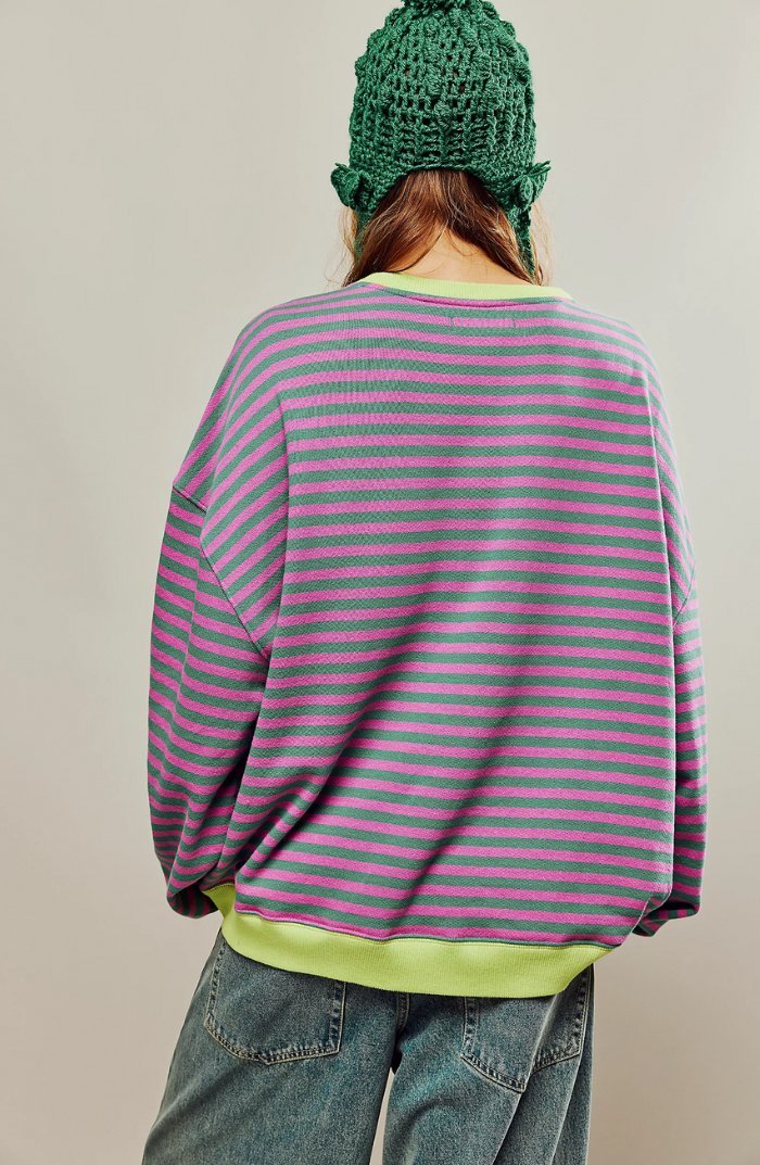 Alina™ | Striped Comfort Sweater