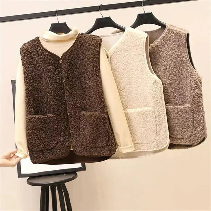 Blythe™ | Elegant Sherpa Vest for All Seasons