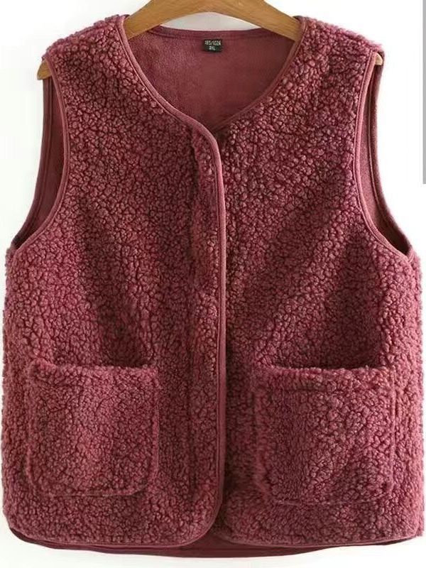 Blythe™ | Elegant Sherpa Vest for All Seasons