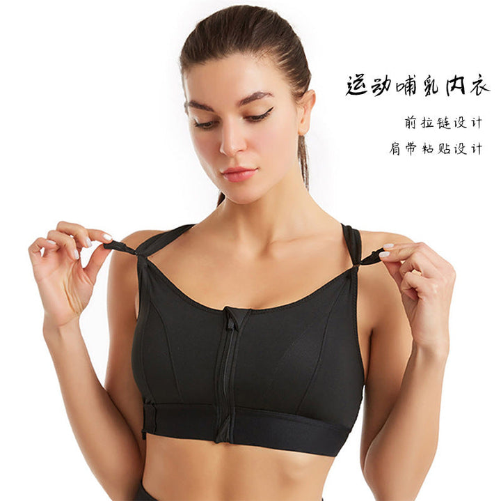 Zipper Maternity Bra™ | Yoga Top, Plus Size