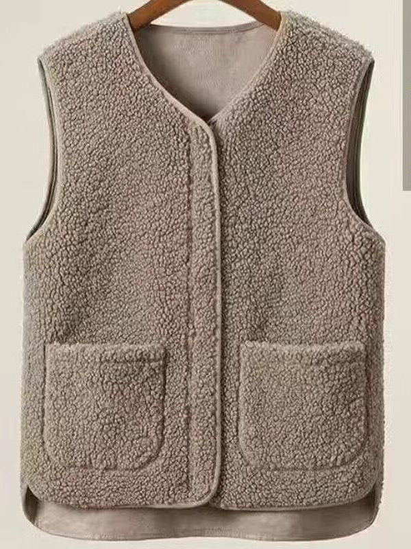 Blythe™ | Elegant Sherpa Vest for All Seasons