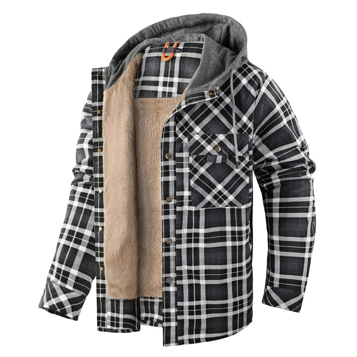 Fleece lined flannel Jacket