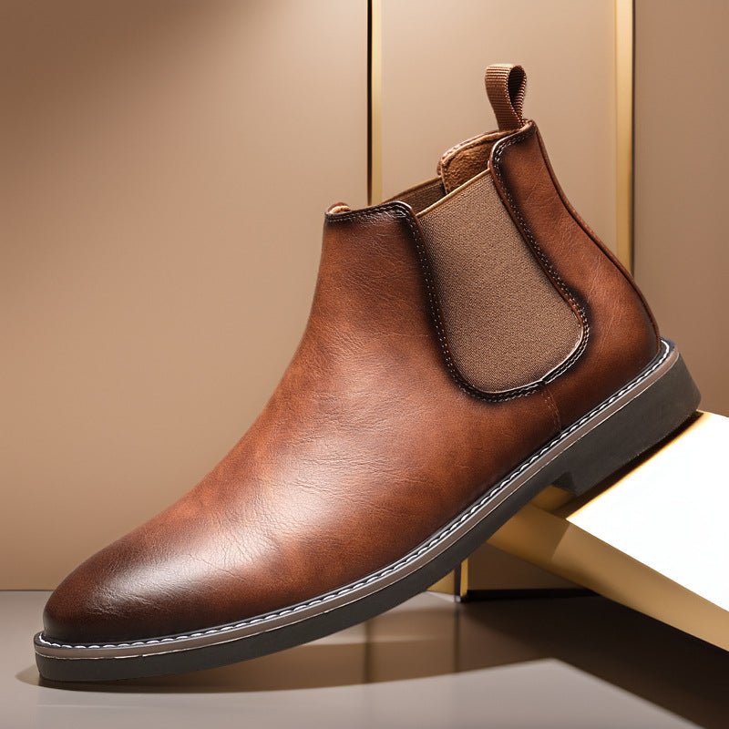 Brooks™ | Premium Pointed-Toe Chelsea Boots