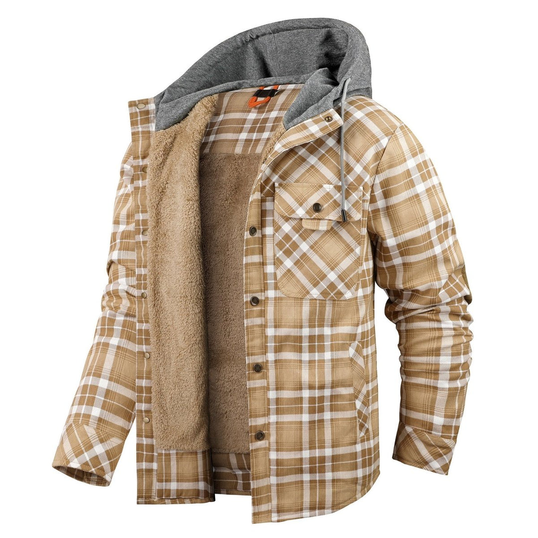 Fleece lined flannel Jacket