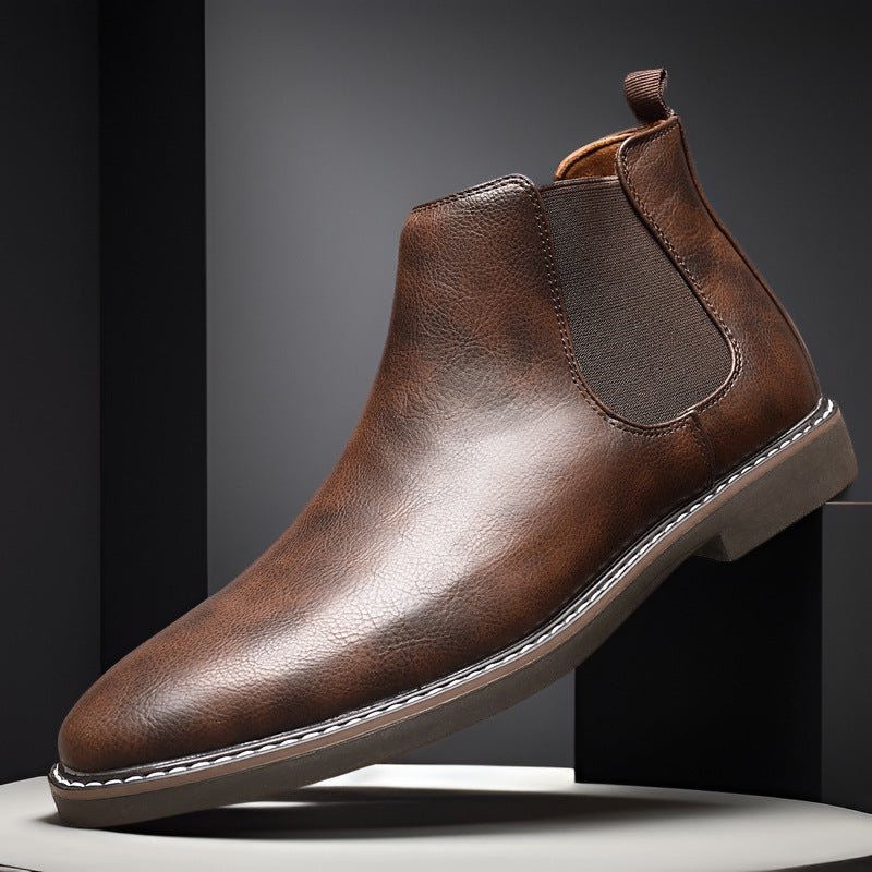 Brooks™ | Premium Pointed-Toe Chelsea Boots