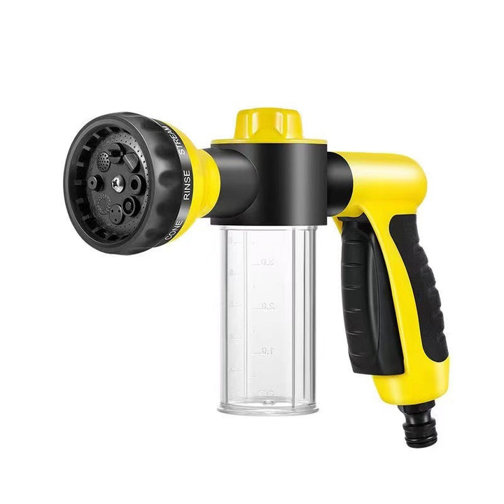 8-Function Garden Hose Water Gun™ | High-Pressure Foam Nozzle