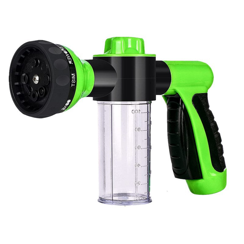 8-Function Garden Hose Water Gun™ | High-Pressure Foam Nozzle