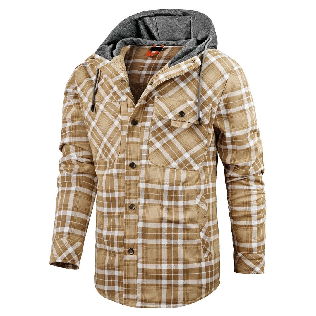 Fleece lined flannel Jacket