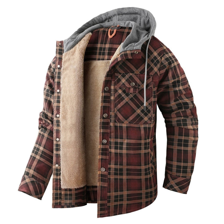 Fleece lined flannel Jacket