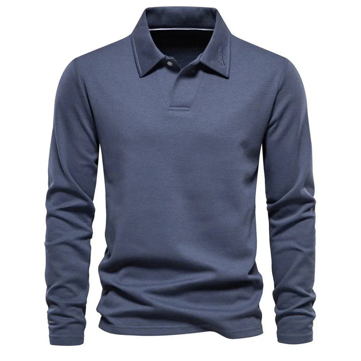 Long-Sleeve Polo Shirt