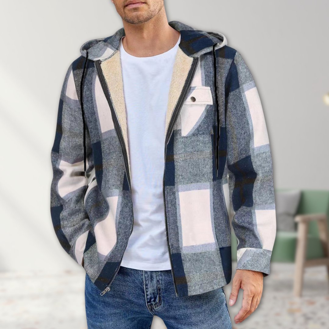 Kian™ | Your Go-To Plaid Jacket for Winter Adventure